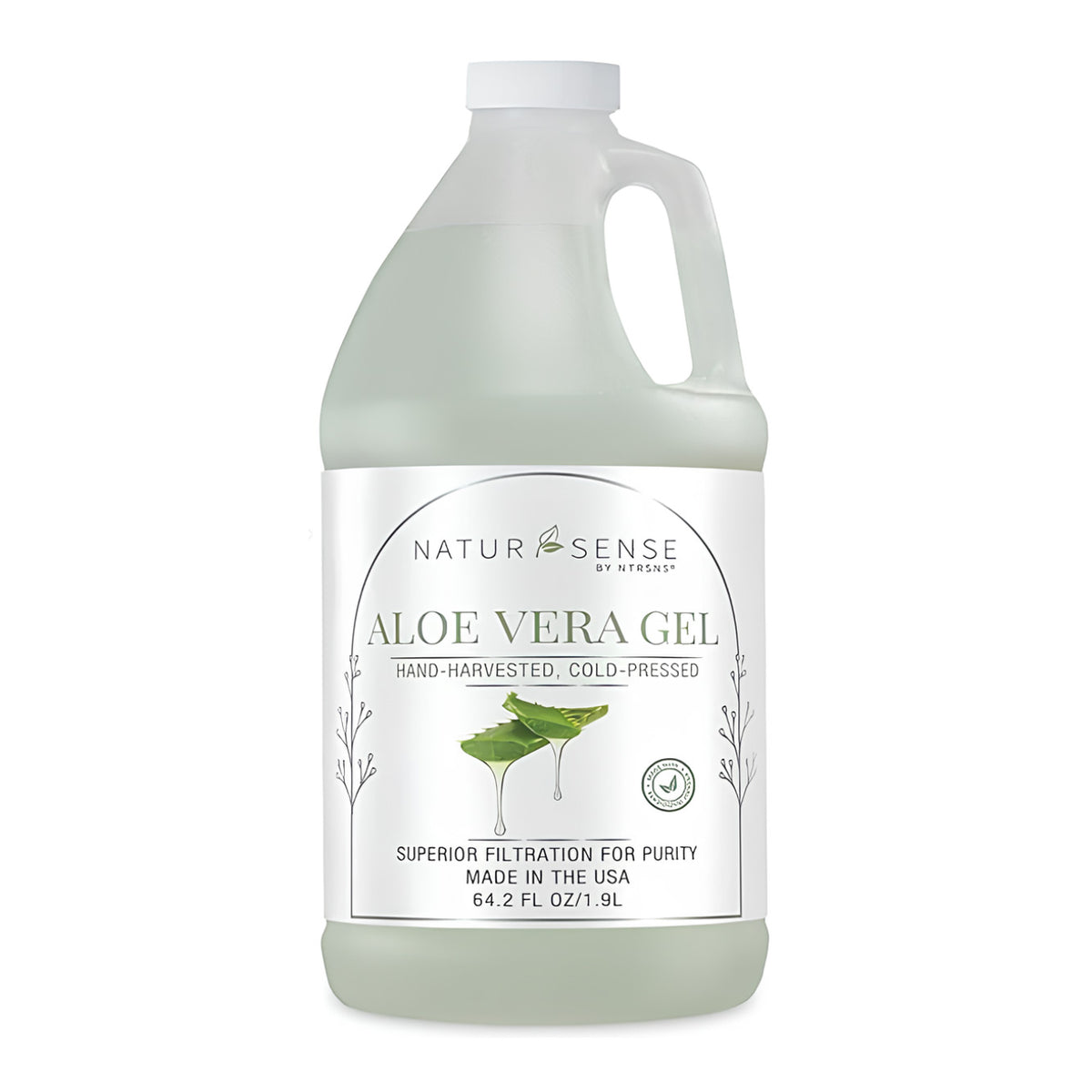99% Organic Aloe Vera Gel Refill, 64oz Moisturizer