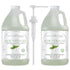 NaturSense Organic Aloe Vera Gel from 100% Pure Unscented Aloe w/pump. Two 64oz btls