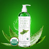 NaturSense 12oz USDA Organic Aloe Vera Gel - Pure, Soothing & Moisturizing