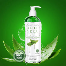 99% Organic Aloe Vera Gel, Soothing Moisturizer 12oz | NaturSense