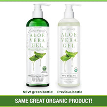 99% Organic Aloe Vera Gel, Soothing Moisturizer 12oz