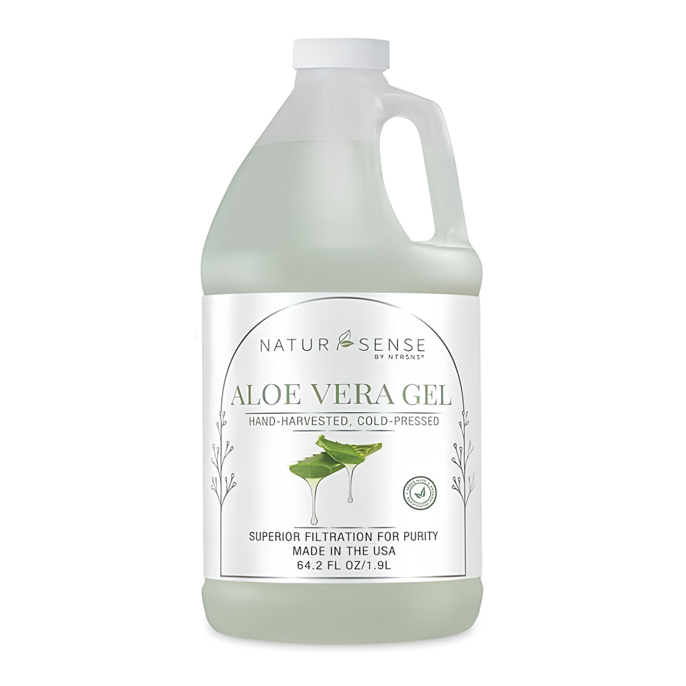 99% Organic Aloe Vera Gel Refill, 64oz Moisturizer