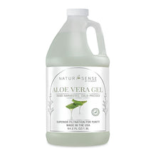 NaturSense 64.2oz Pure Organic Aloe Gel - Soothes Sunburn, Moisturizes
